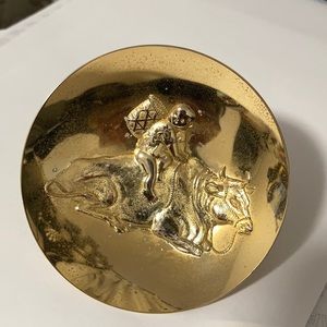 RARE JAPANESE ANTIQUE GOOD VINTAGE 24KGP GOLD PLAT